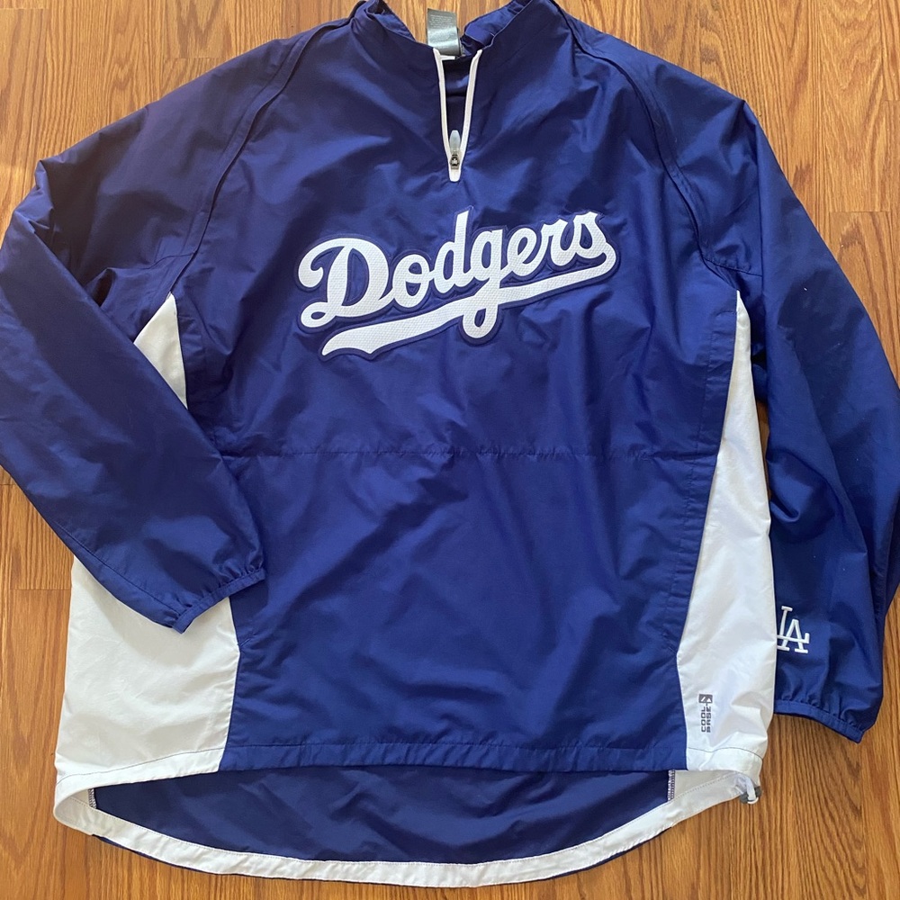 LA Dodgers Majestic COOL BASE pullover